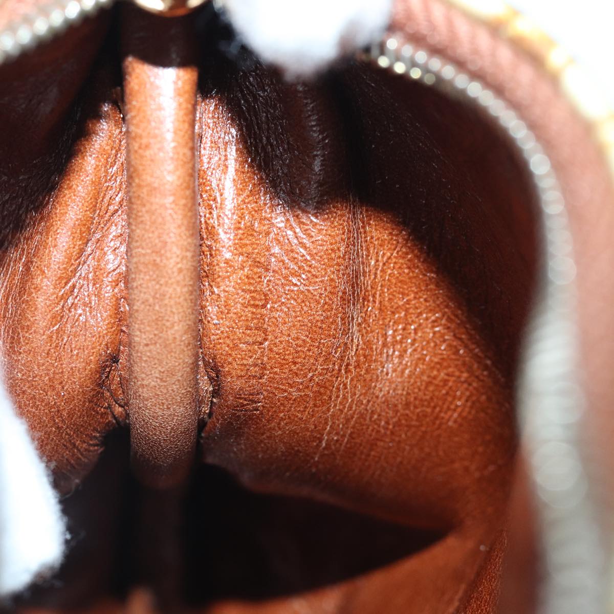 Louis Vuitton Pochette Plat Brown Leather Wallet
