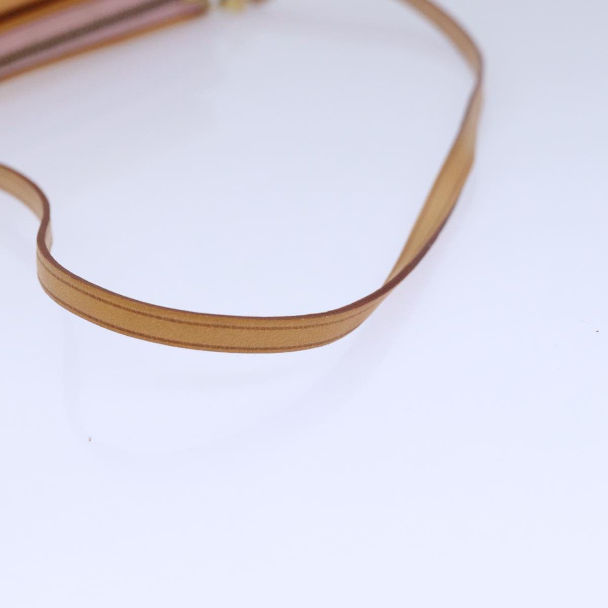 Louis Vuitton Mott Beige Patent Leather Clutch Bag