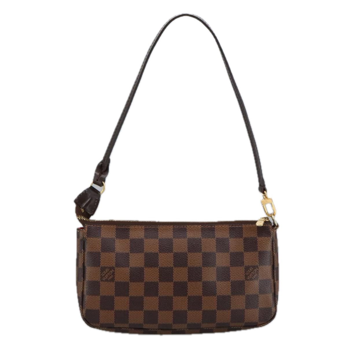 Louis Vuitton Pochette Accessoire Brown Canvas Shoulder Bag