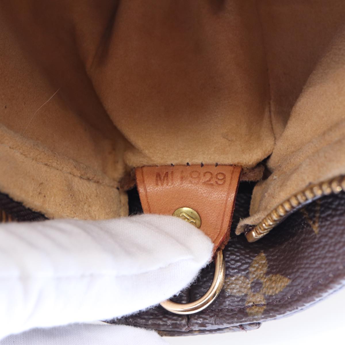 Louis Vuitton Looping Gm Brown Canvas Shoulder Bag