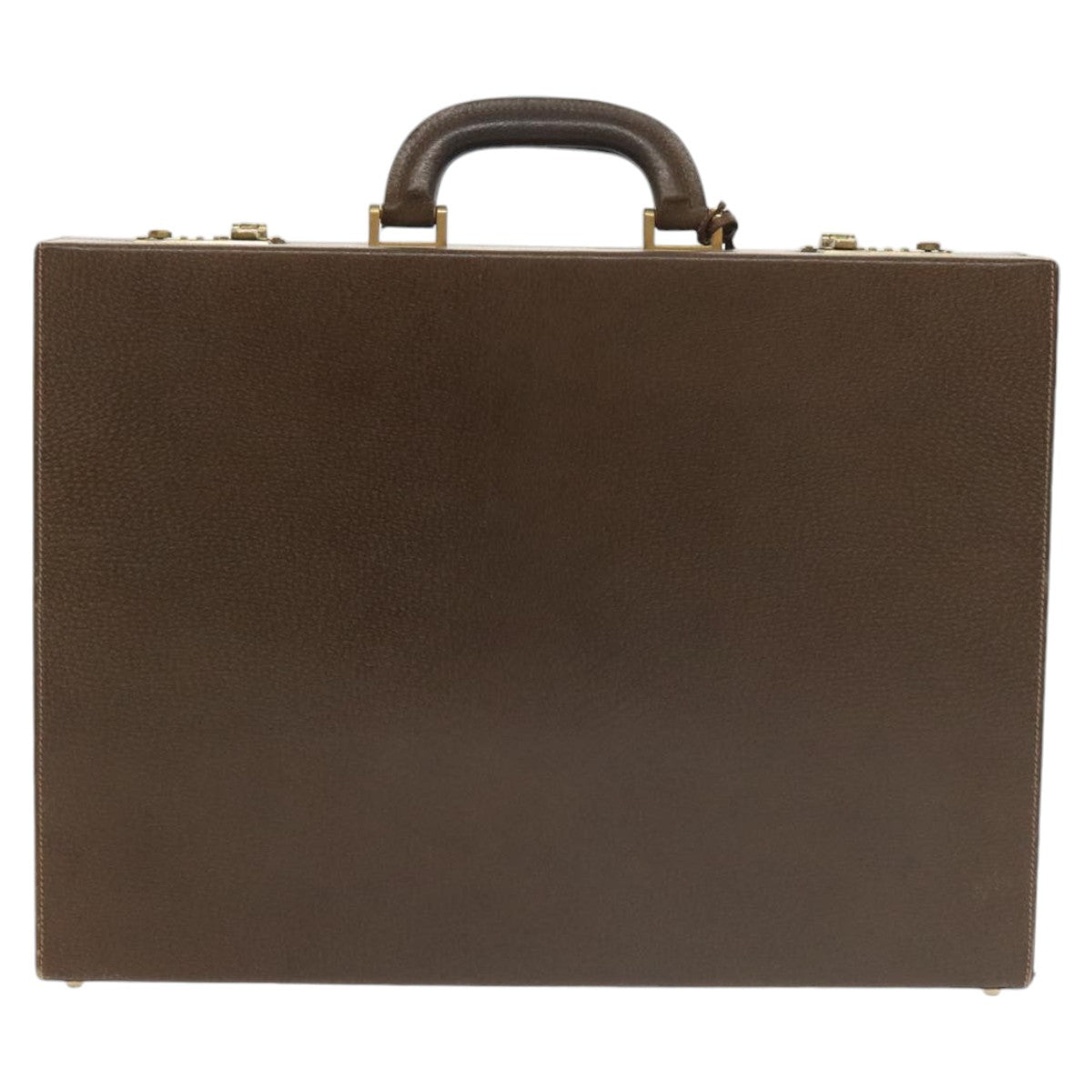 Gucci Brown Leather Travel Bag ()