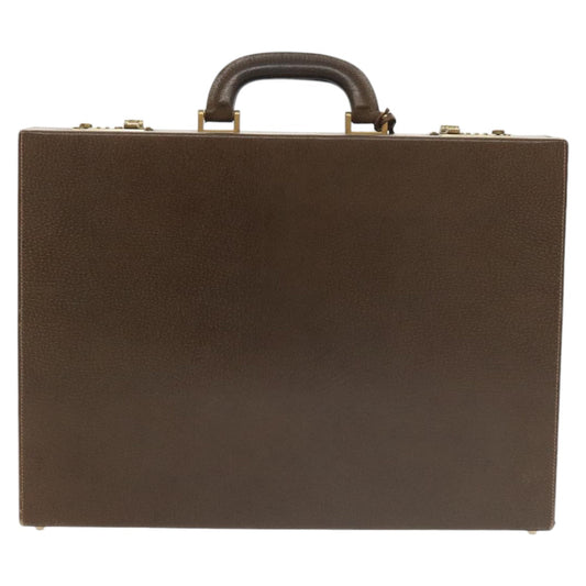 Gucci Brown Leather Travel Bag ()