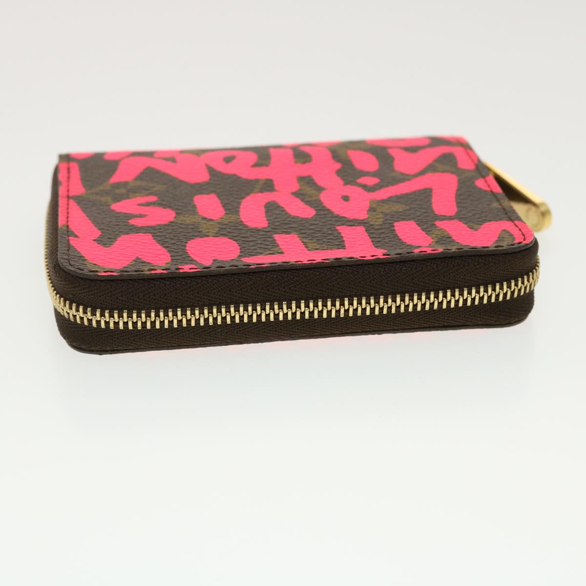 Louis Vuitton Zippy Coin Purse Brown Canvas Wallet