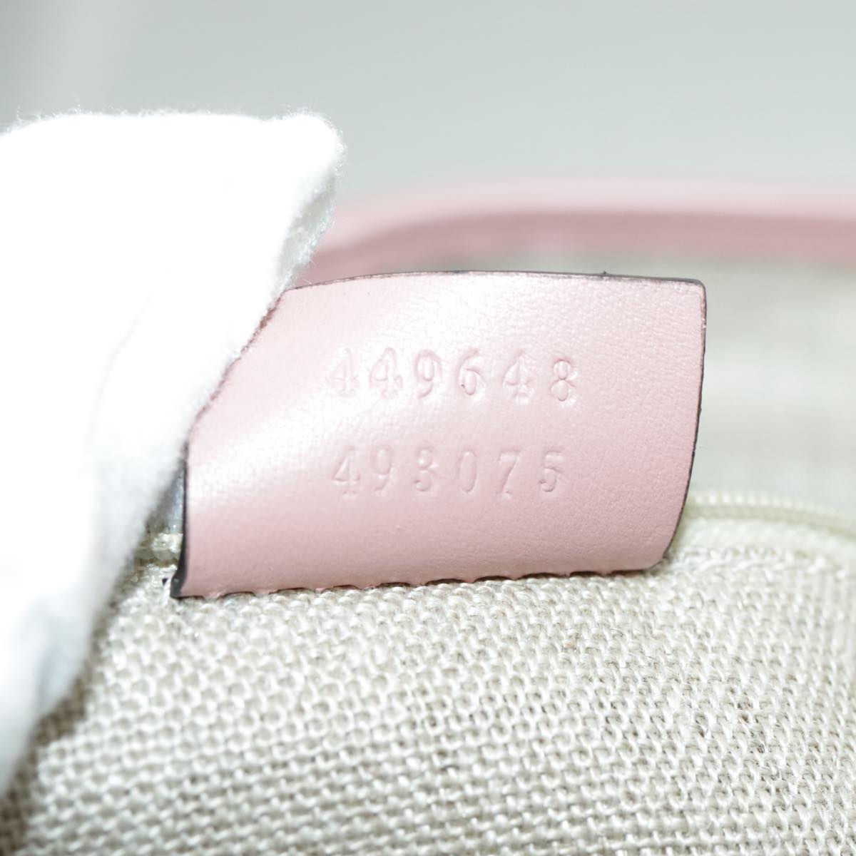 Gucci Micro Guccissima Pink Leather Tote Bag