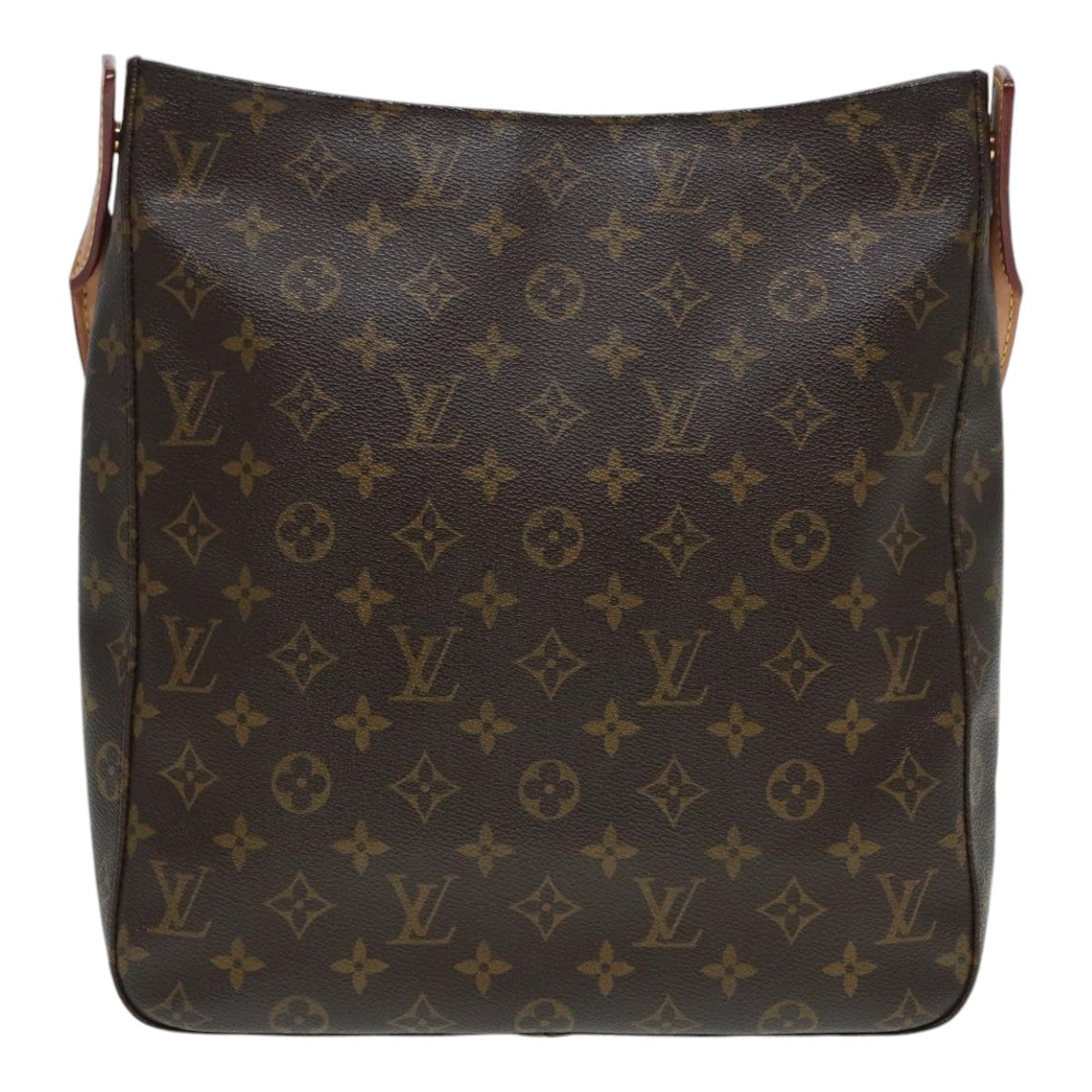 Louis Vuitton Looping Gm Brown Canvas Shoulder Bag