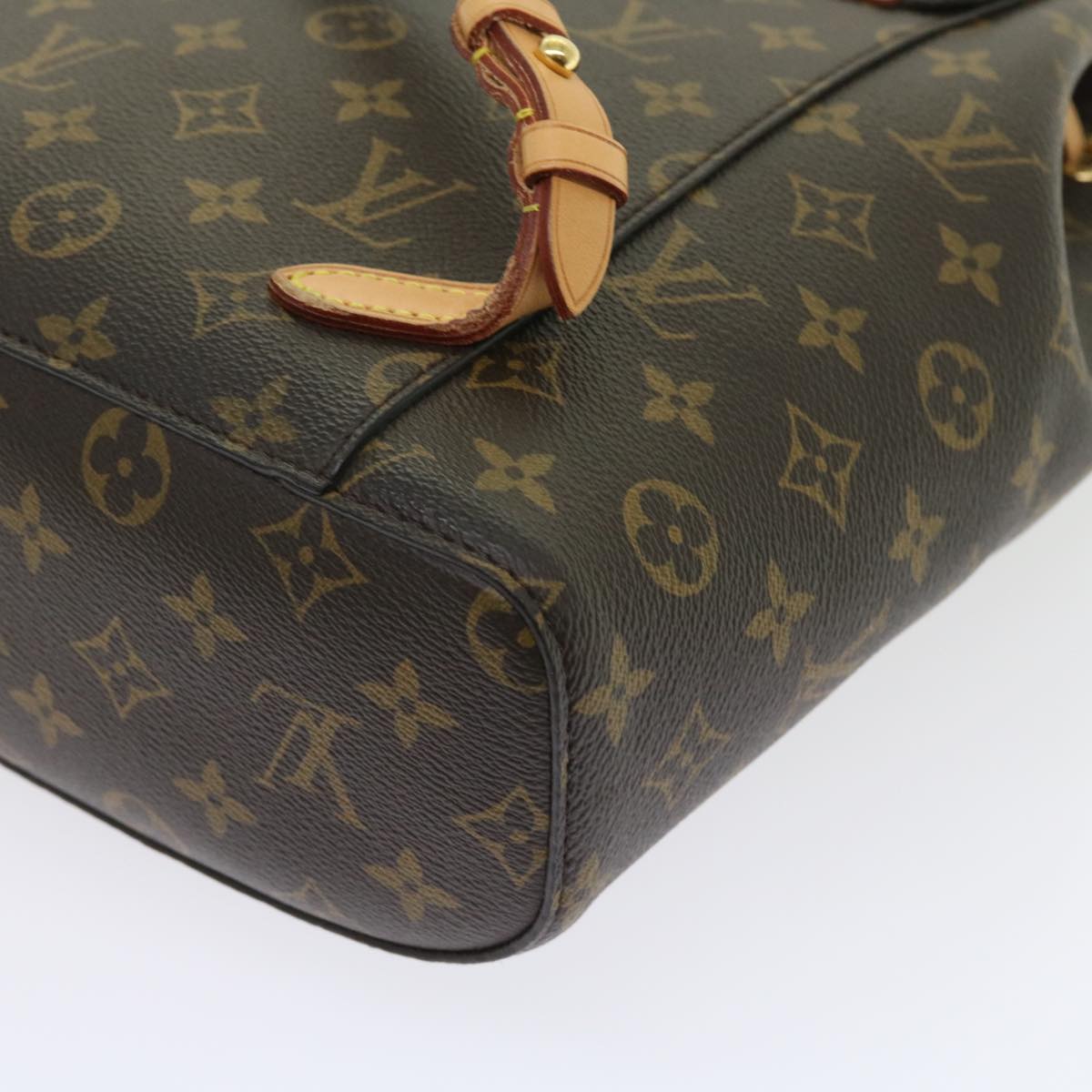 Louis Vuitton Montsouris Brown Canvas Backpack Bag