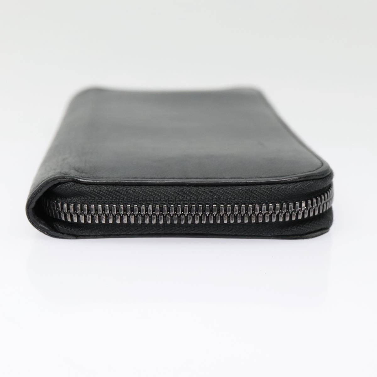 Louis Vuitton Zippy Wallet Vertical Black Leather Wallet