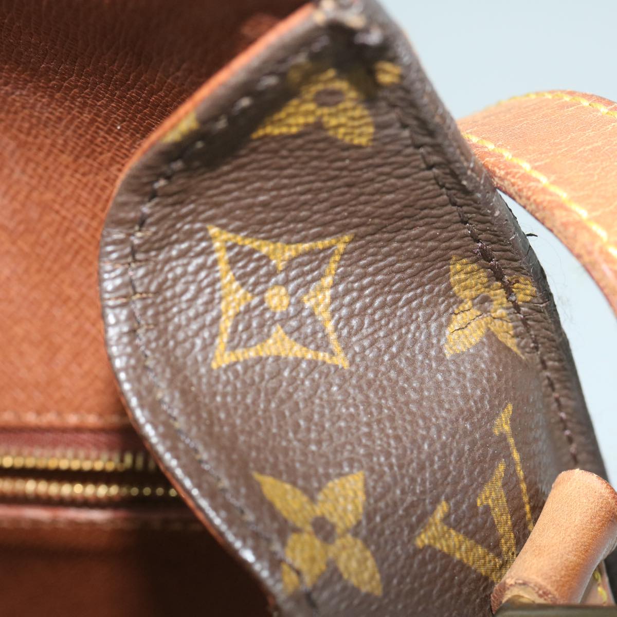 Louis Vuitton Saint Cloud Brown Canvas Shoulder Bag