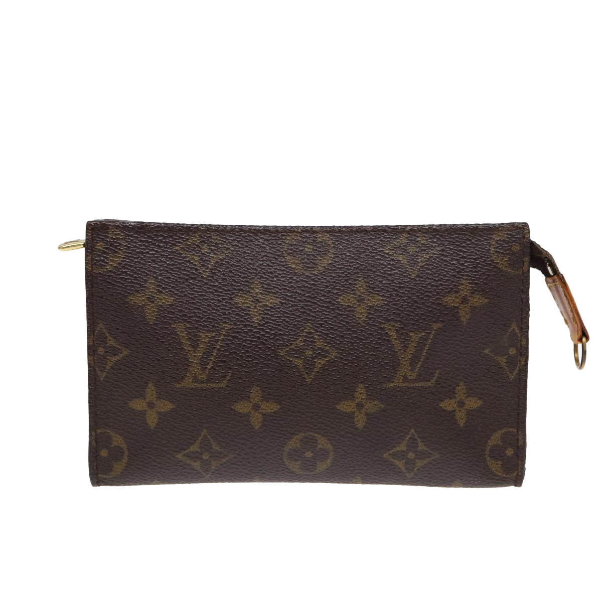 Louis Vuitton Bucket Pm Brown Canvas Clutch Bag ()