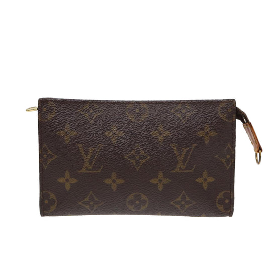 Louis Vuitton Bucket Pm Brown Canvas Clutch Bag ()