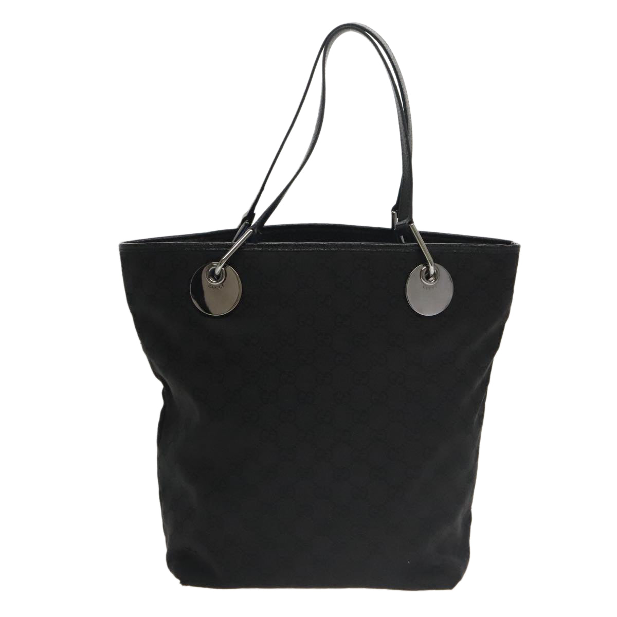 Gucci -- Black Canvas Tote Bag