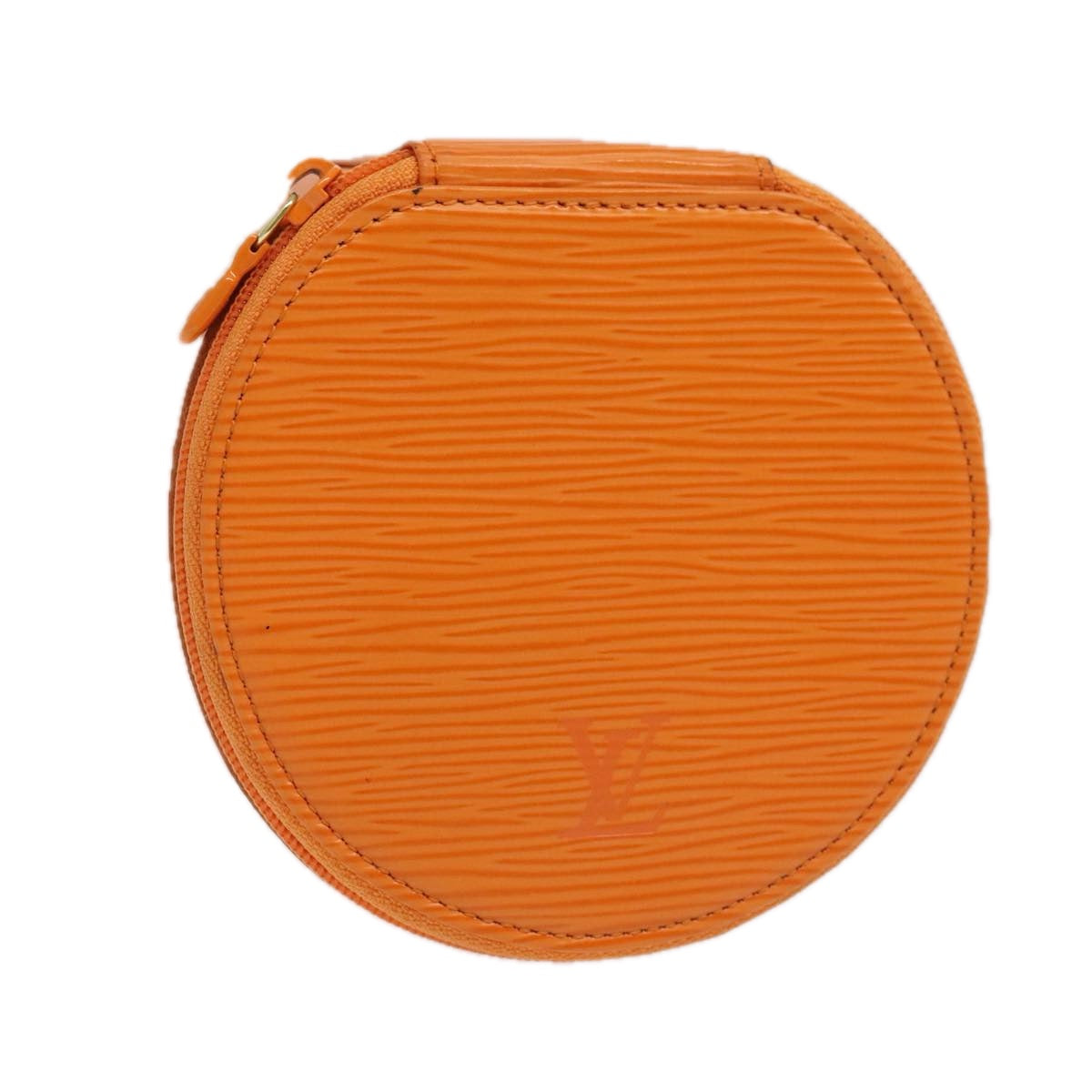Louis Vuitton Ecrin Orange Leather Jewelleryset Jewelry
