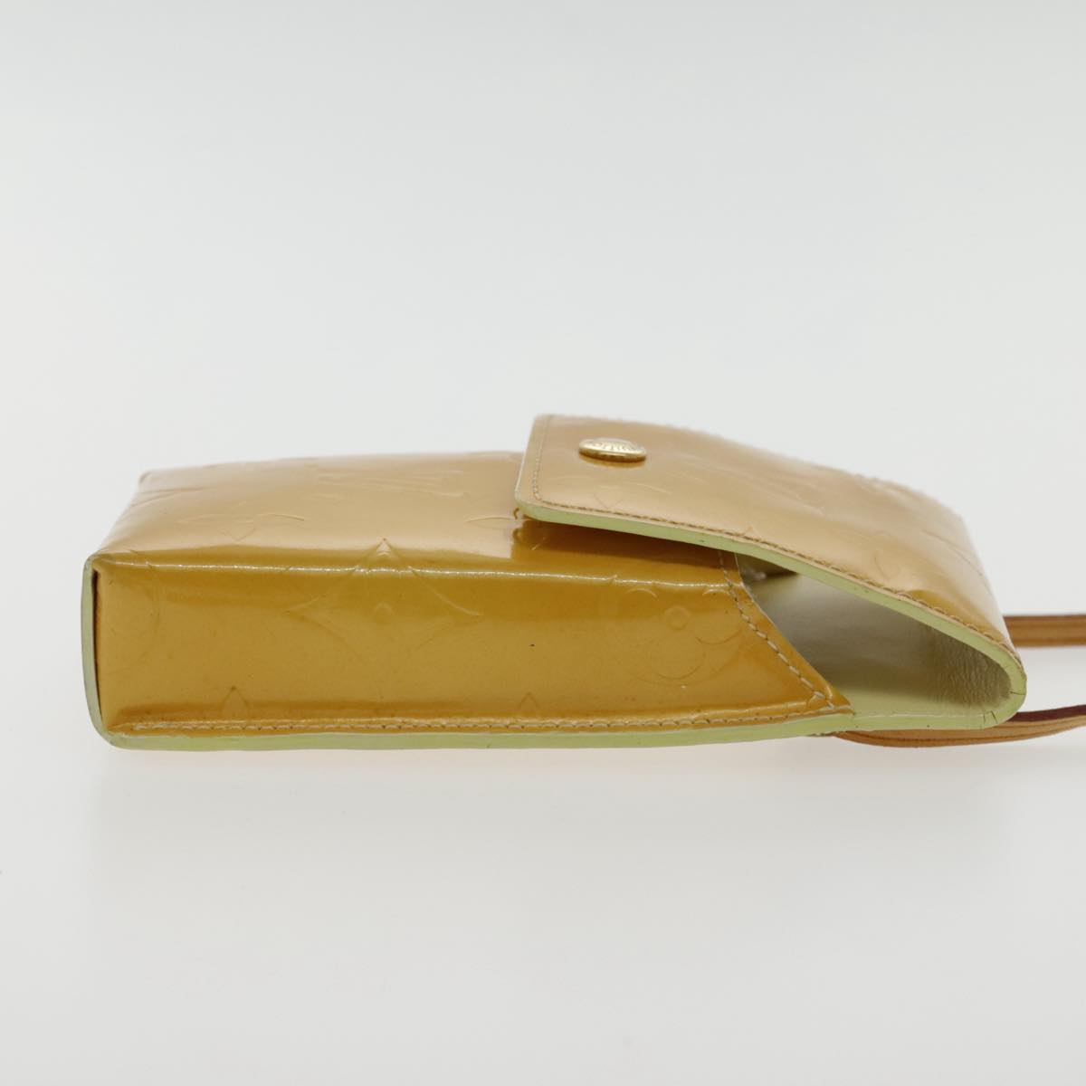 Louis Vuitton Walker Yellow Patent Leather Wallet