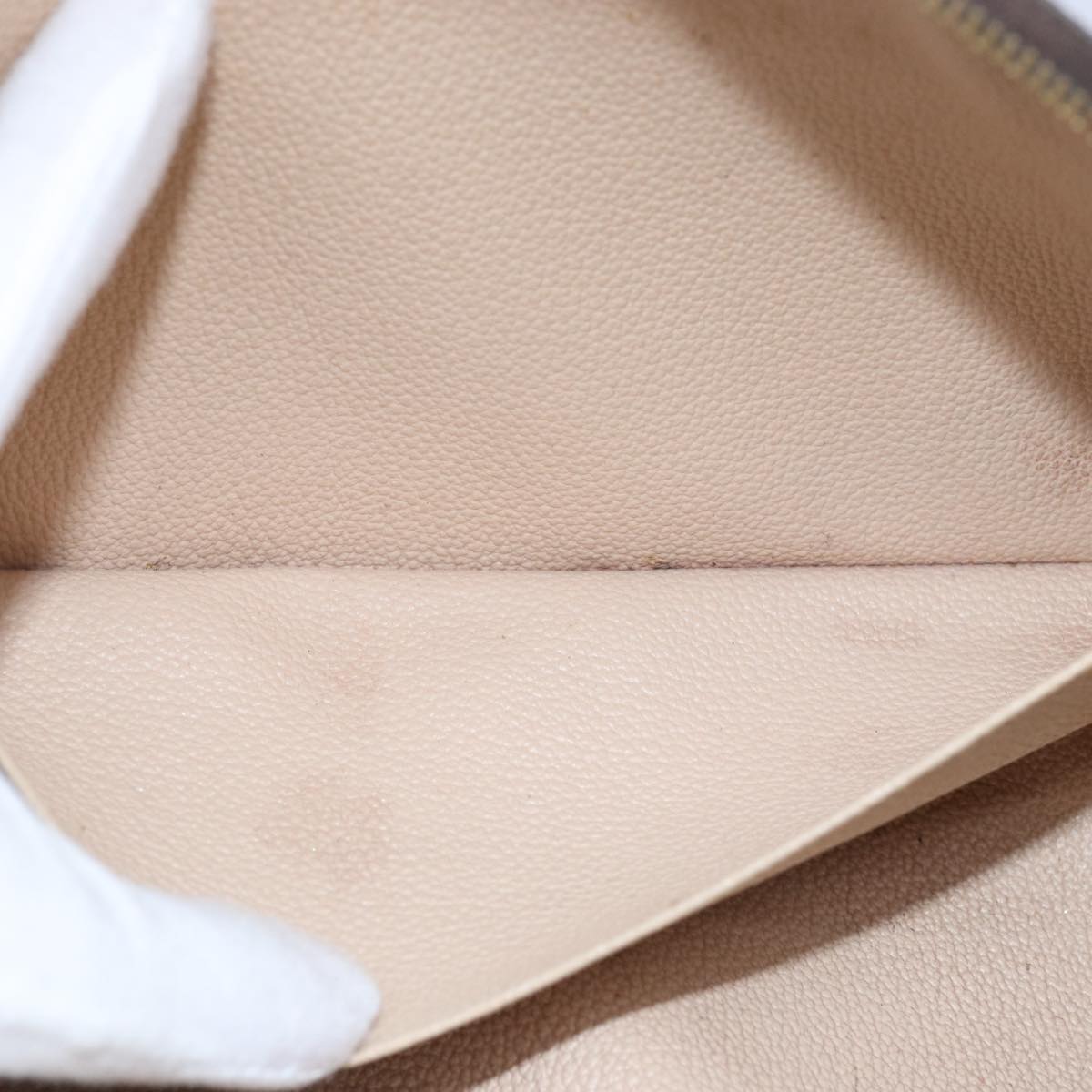 Louis Vuitton Demi Ronde Brown Canvas Clutch Bag