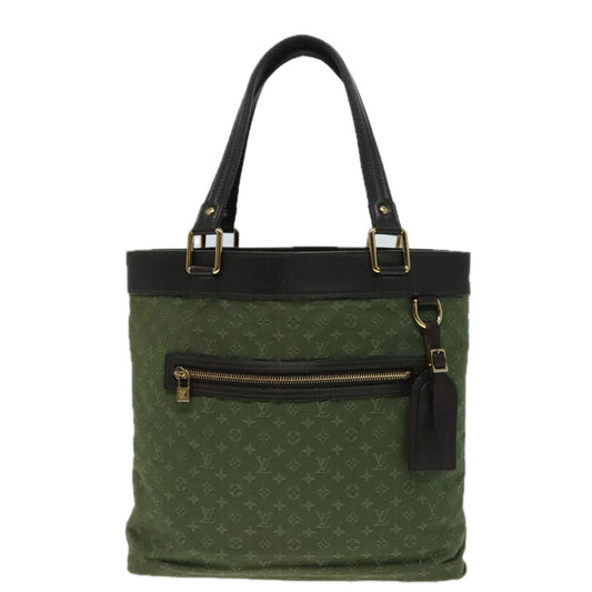 Louis Vuitton Lucille Khaki Canvas Tote Bag