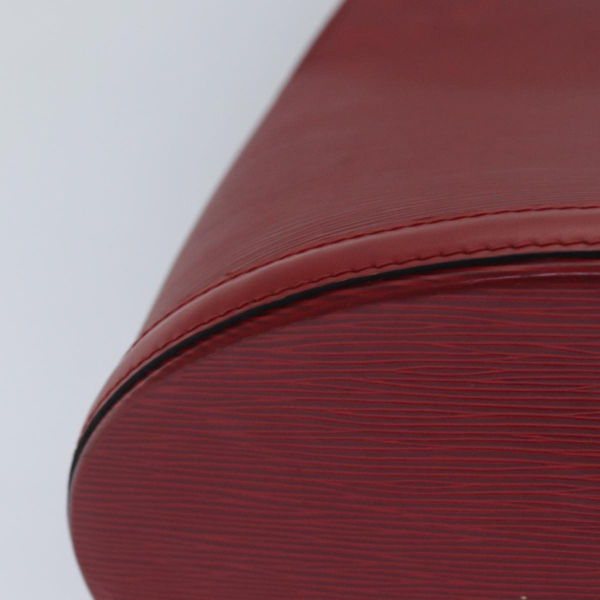 Louis Vuitton Cluny Red Leather Shoulder Bag