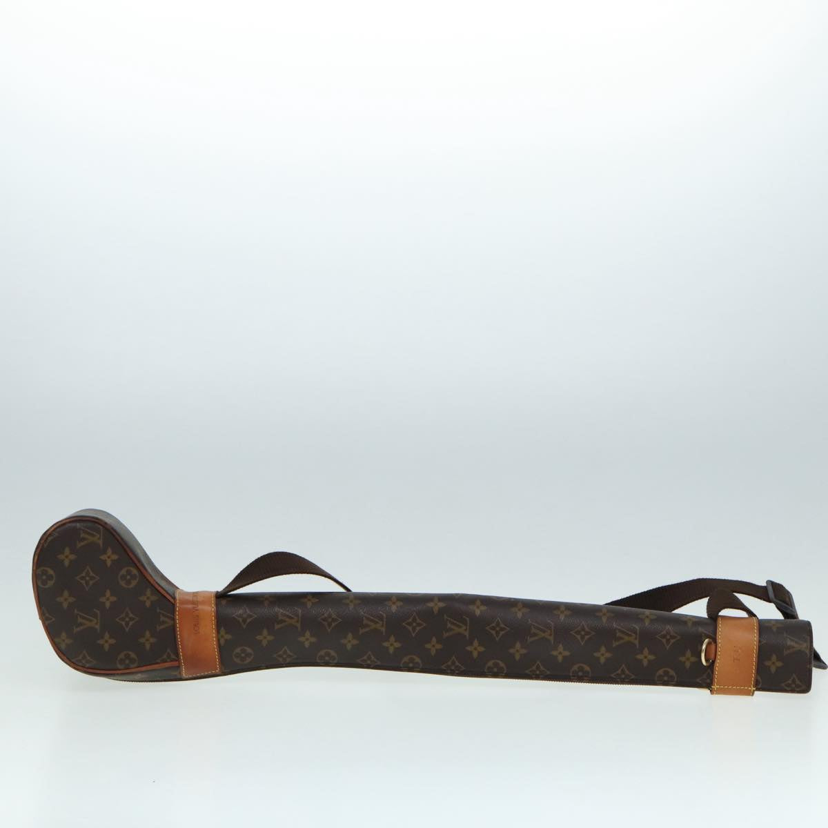 Louis Vuitton Lv America's Cup Brown Canvas Clutch Bag
