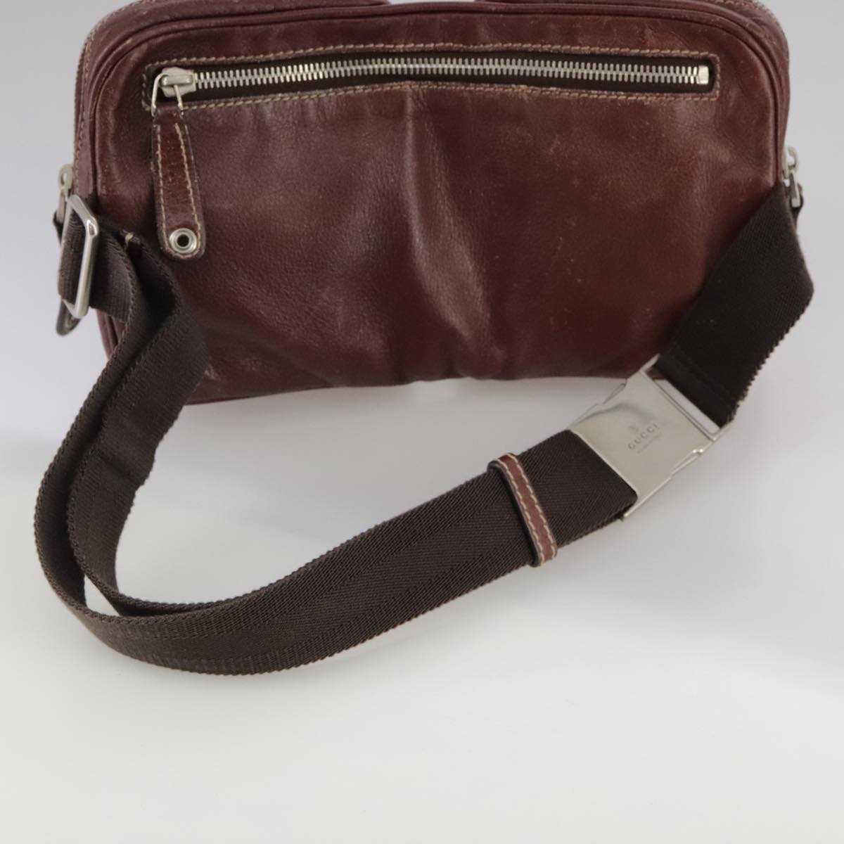 Gucci Belt Bag Brown Leather Shoulder Bag