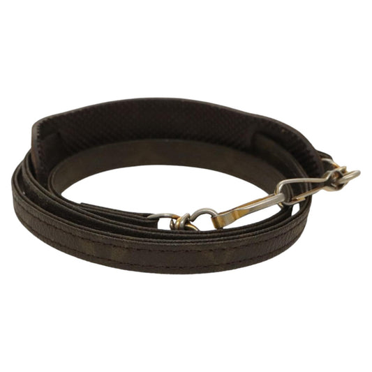Louis Vuitton Shoulder Strap Brown Canvas Bag Jewelry