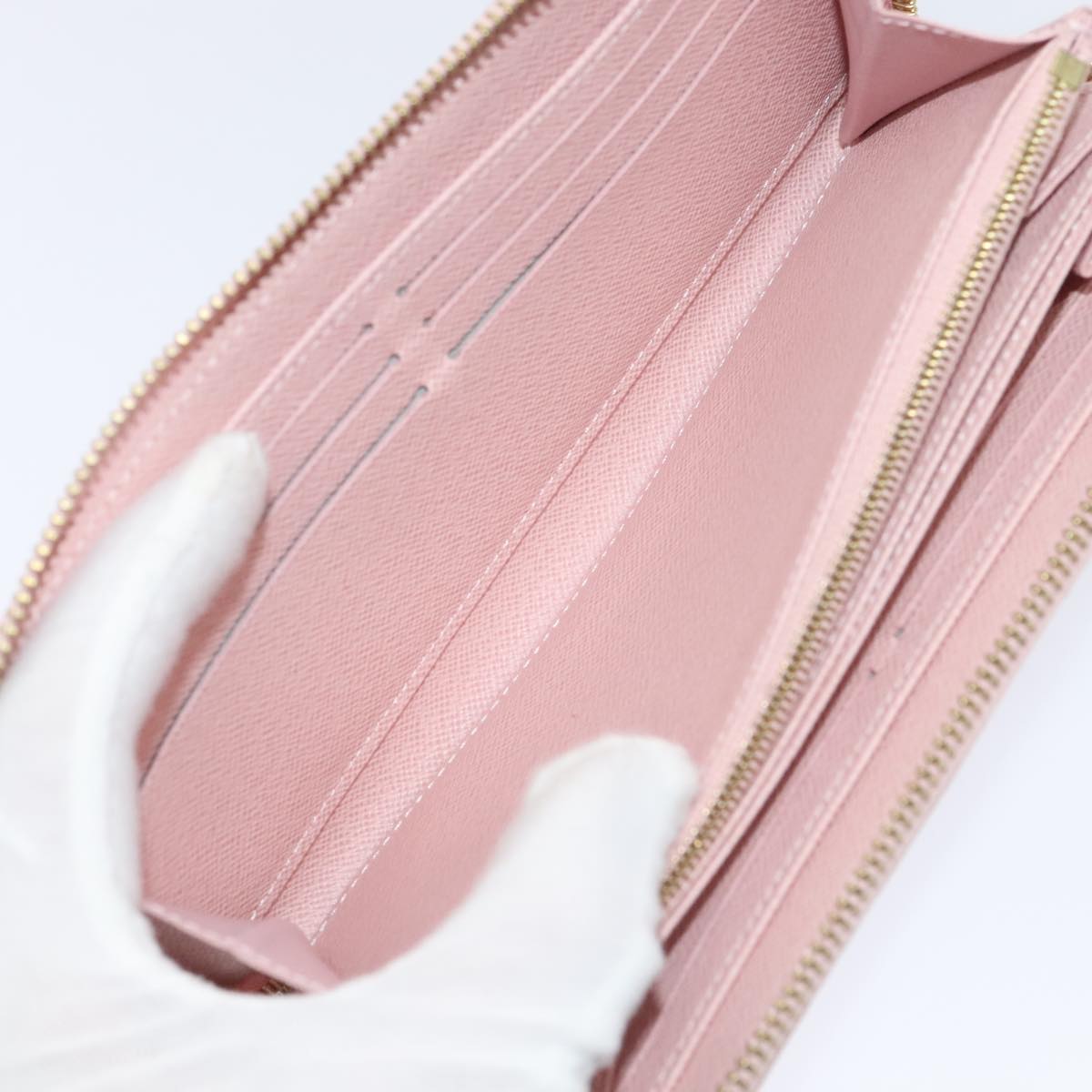 Louis Vuitton Zippy Wallet White Canvas Wallet