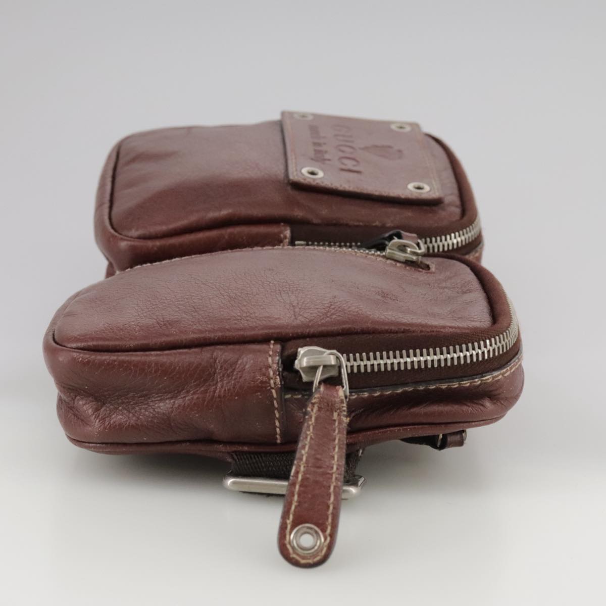 Gucci Belt Bag Brown Leather Shoulder Bag