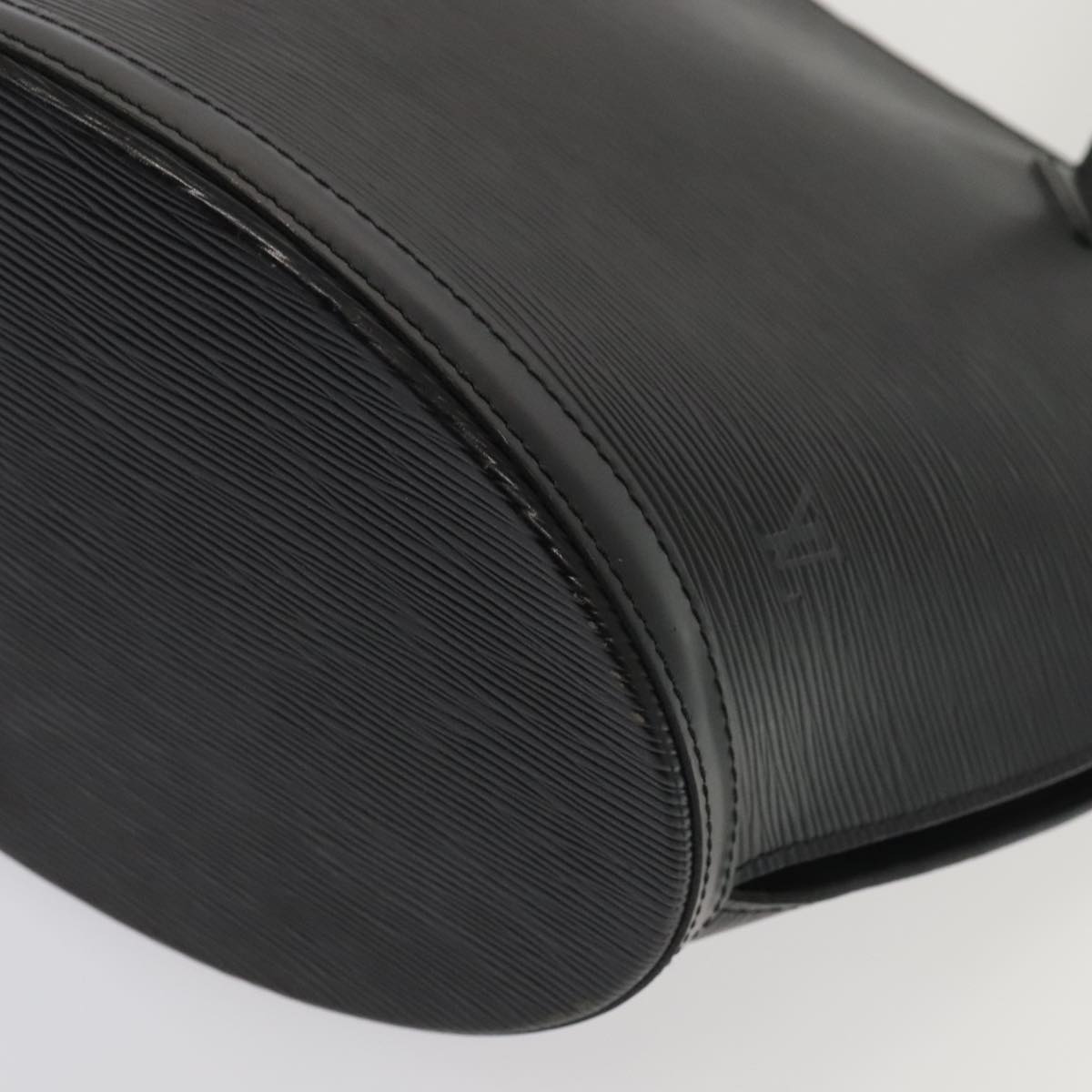 Louis Vuitton Saint Jacques Black Leather Shoulder Bag