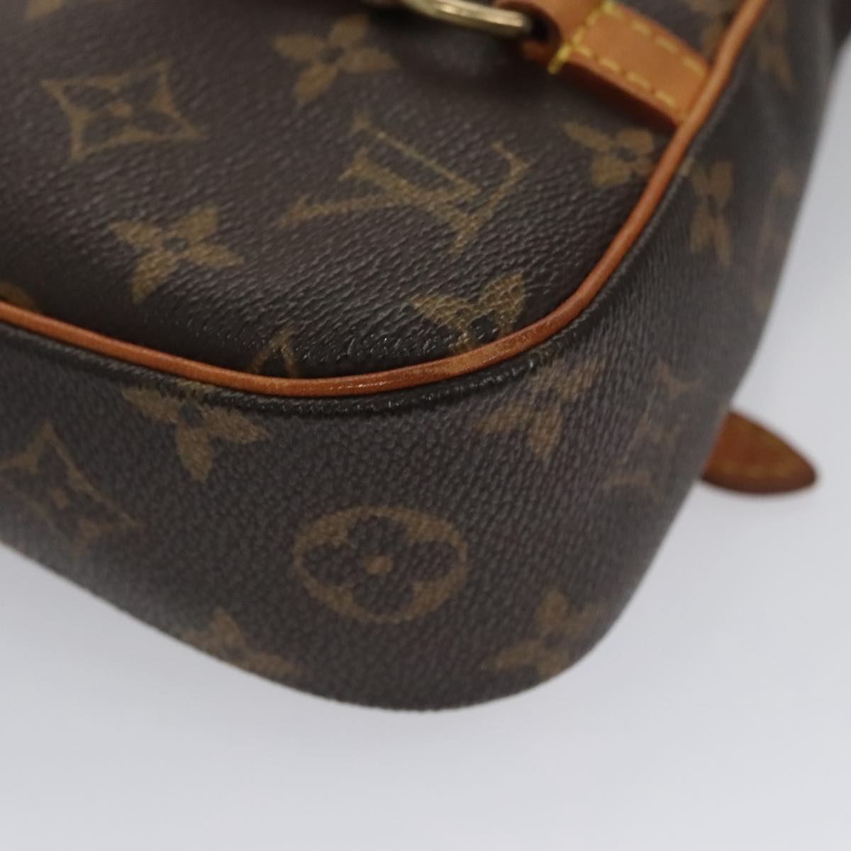 Louis Vuitton Marelle Brown Canvas Backpack Bag