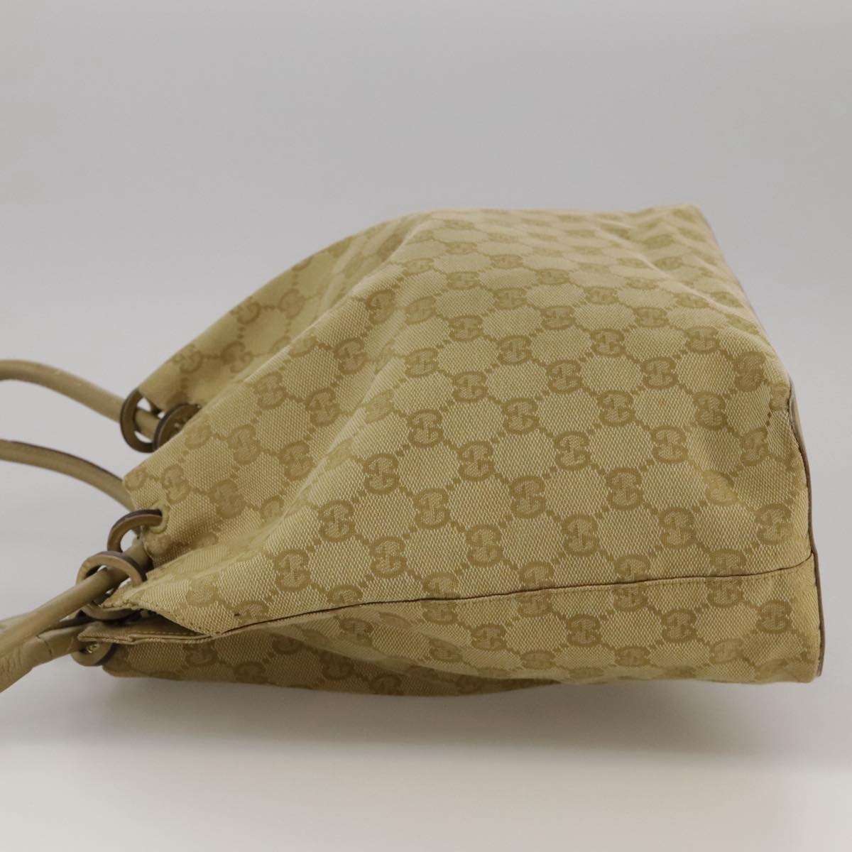 Gucci Beige Canvas Shoulder Bag