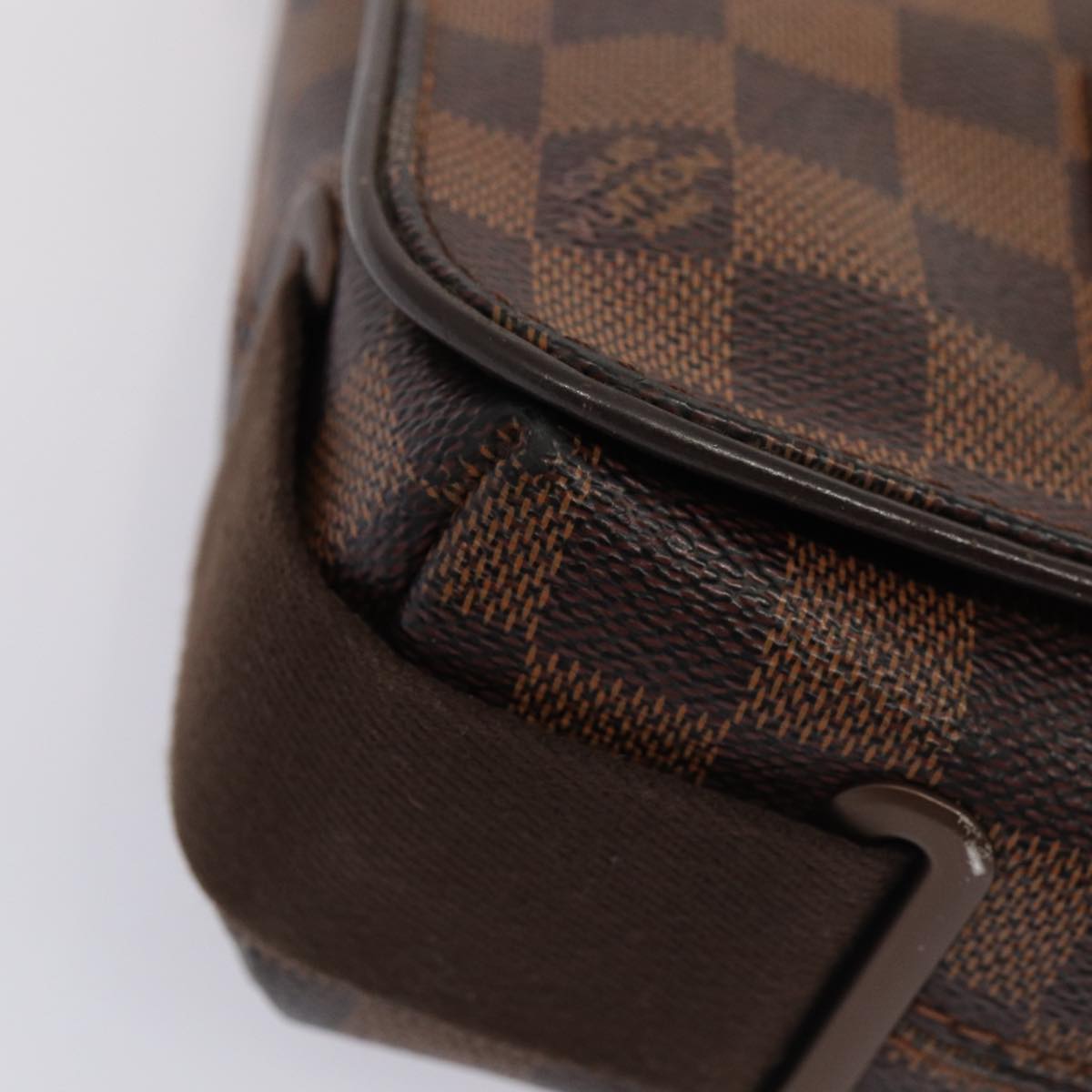 Louis Vuitton Brooklyn Brown Canvas Shoulder Bag
