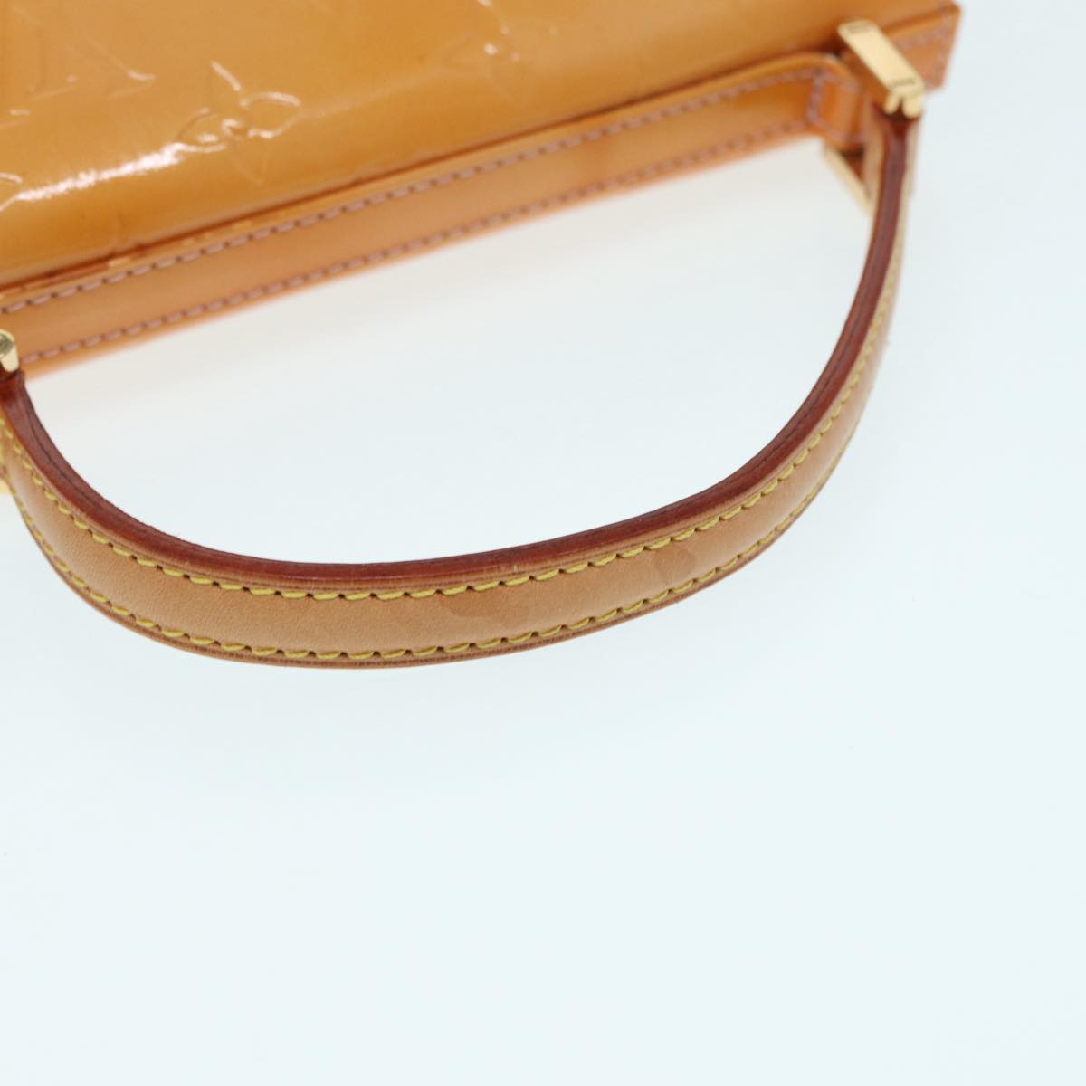 Louis Vuitton Spring Street Camel Patent Leather Handbag
