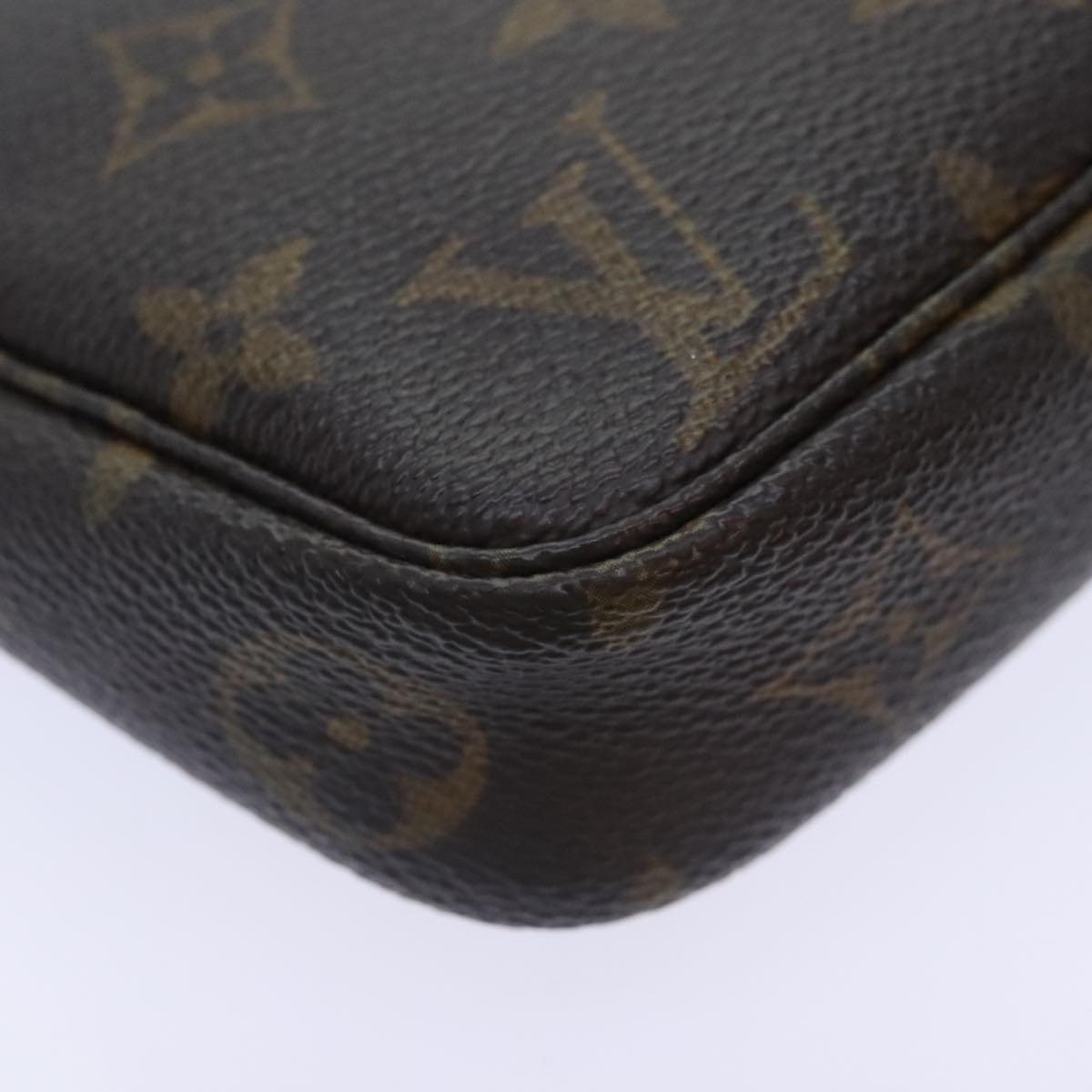 Louis Vuitton Pochette Accessoire Brown Canvas Shoulder Bag