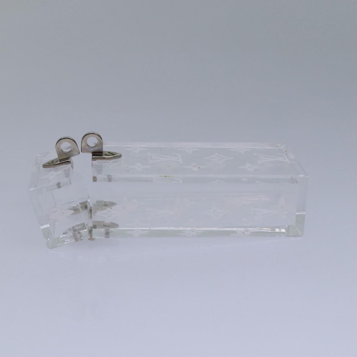 Louis Vuitton Jewelry Case Transparent Plastic Jewelleryset Jewelry