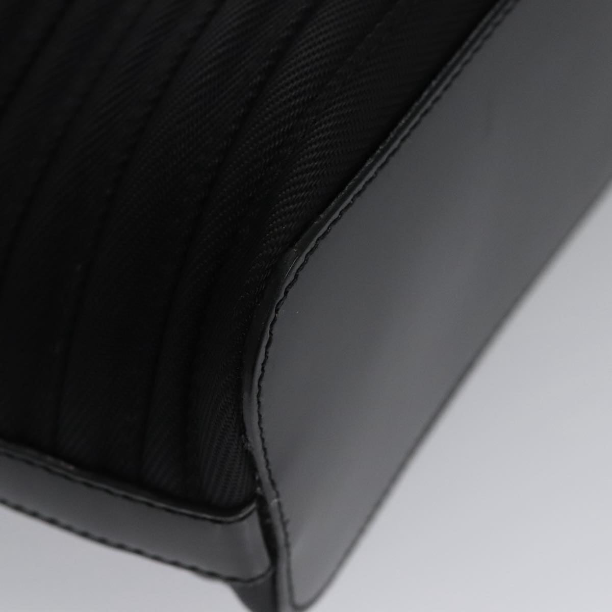 Gucci Bamboo Black Canvas Handbag