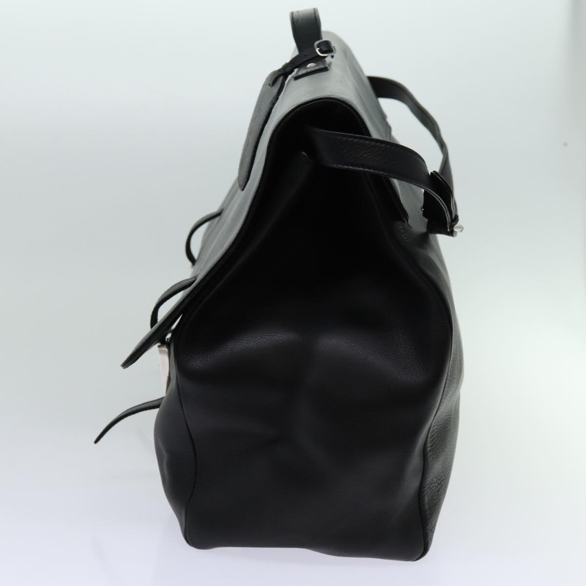Gucci Jackie Black Leather Travel Bag