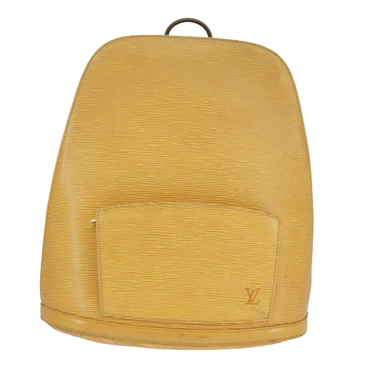 Louis Vuitton Gobelins Yellow Leather Backpack Bag