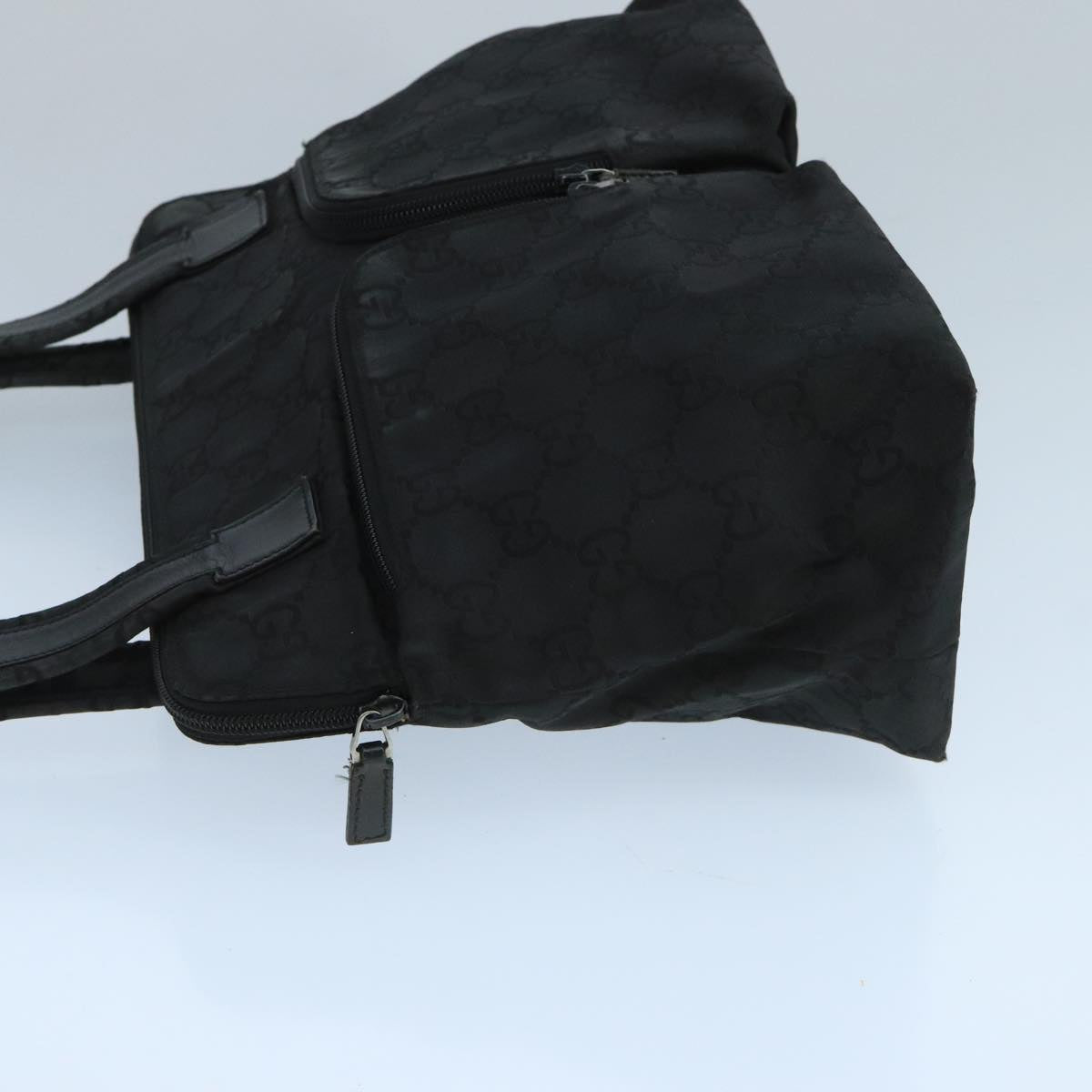Gucci Gg Canvas Black Canvas Shoulder Bag