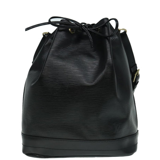 Louis Vuitton Noé Black Leather Shoulder Bag ()