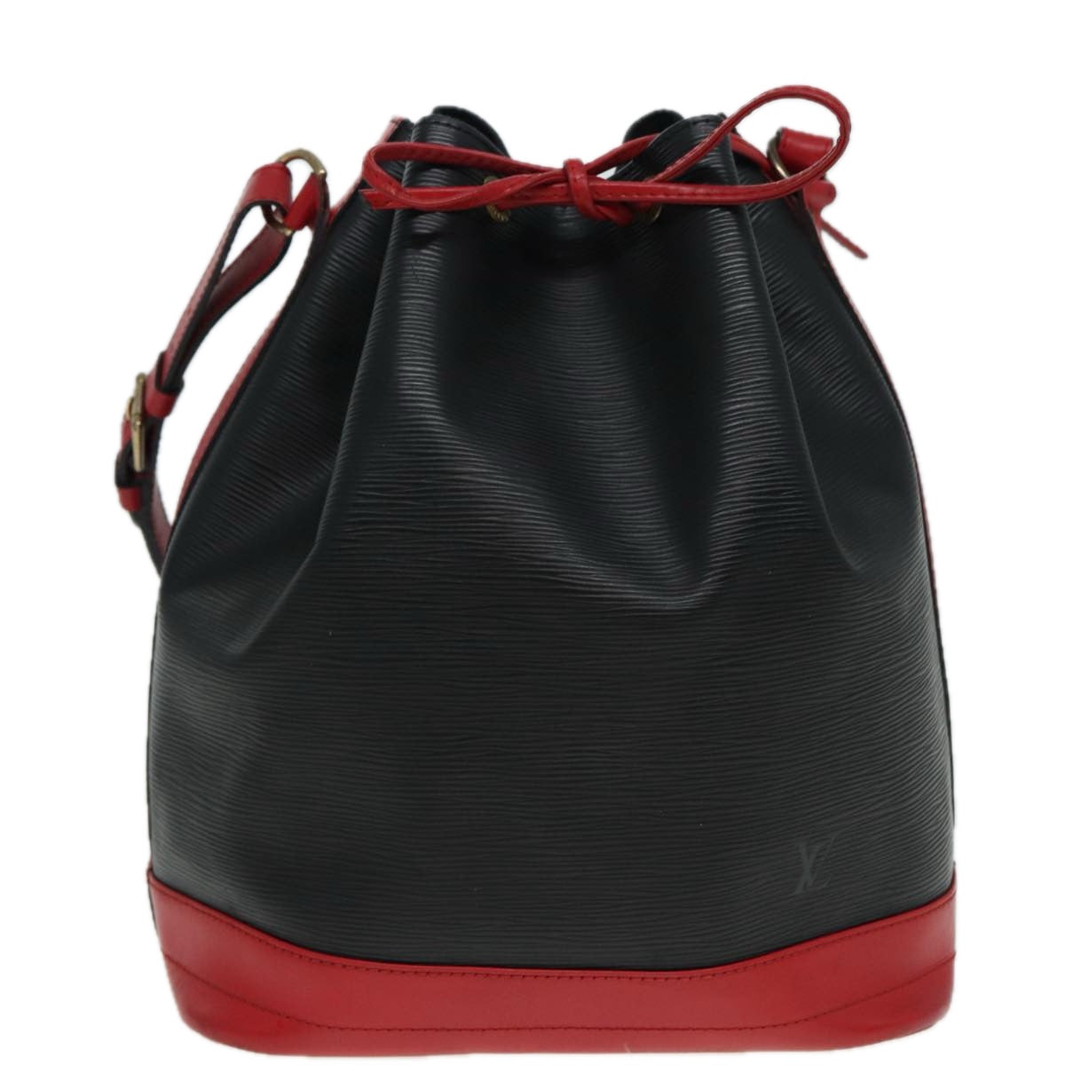 Louis Vuitton Noe Black Leather Shoulder Bag