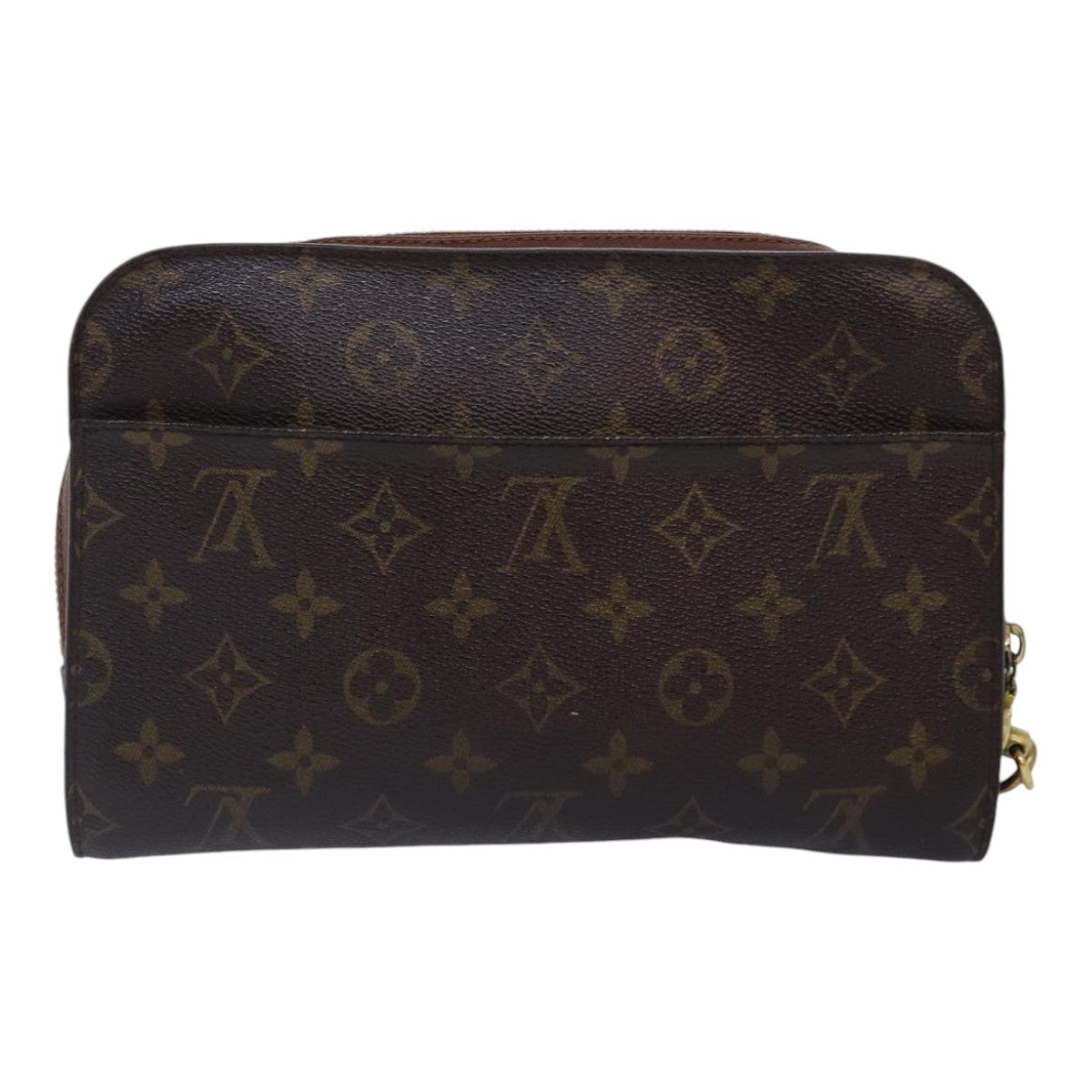 Louis Vuitton Orsay Black Canvas Clutch Bag