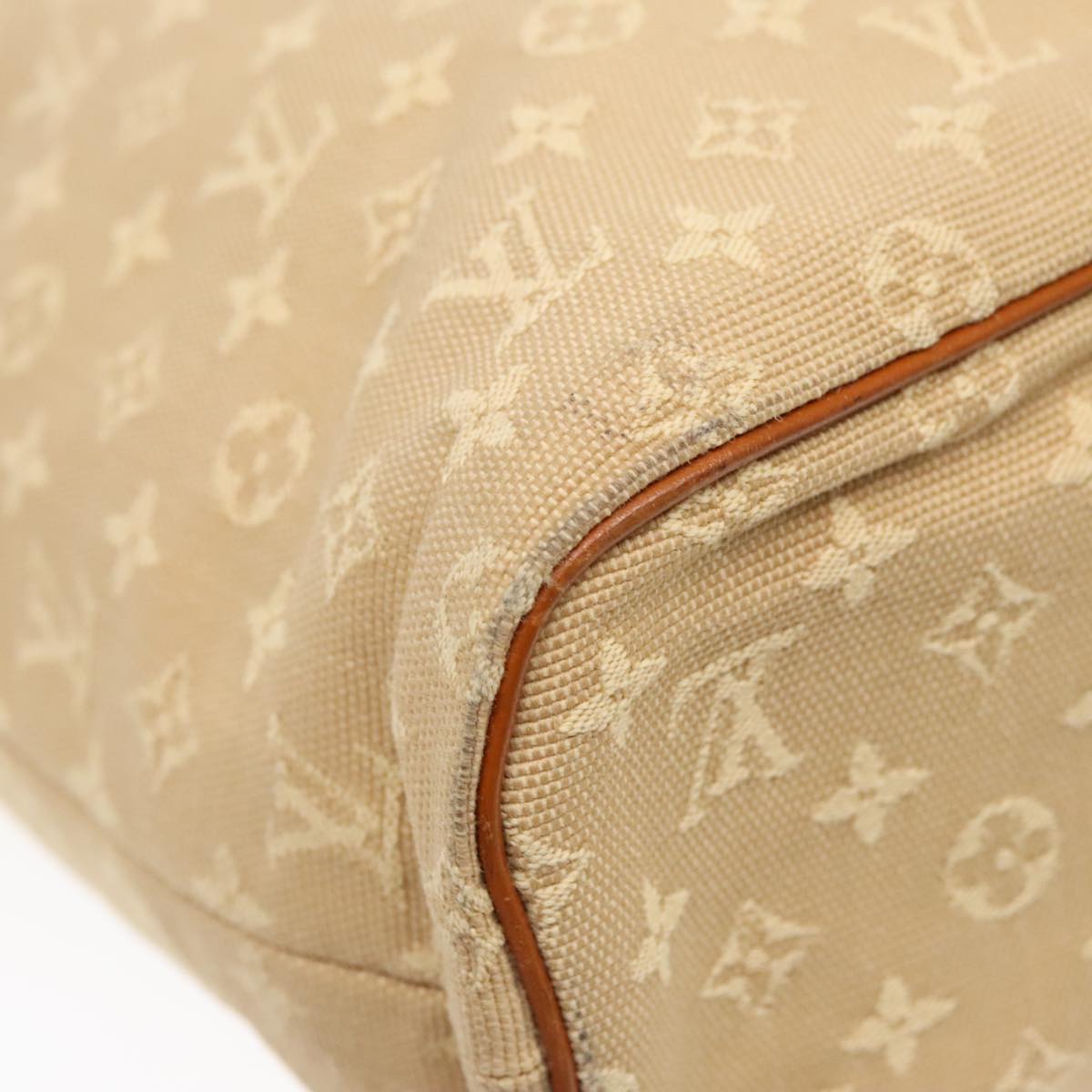 Louis Vuitton Lucille Beige Canvas Tote Bag
