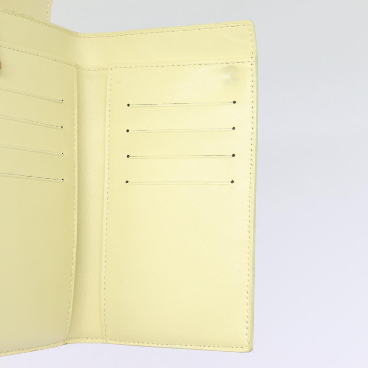 Louis Vuitton Walker Yellow Patent Leather Wallet