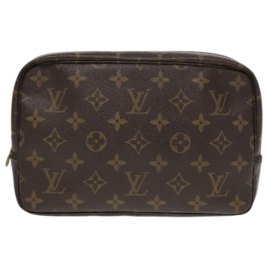 Louis Vuitton Truth Toilette 23 Brown Canvas Clutch Bag
