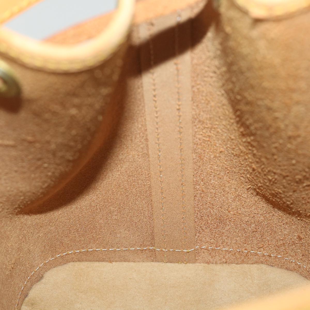 Louis Vuitton Noe Beige Leather Handbag