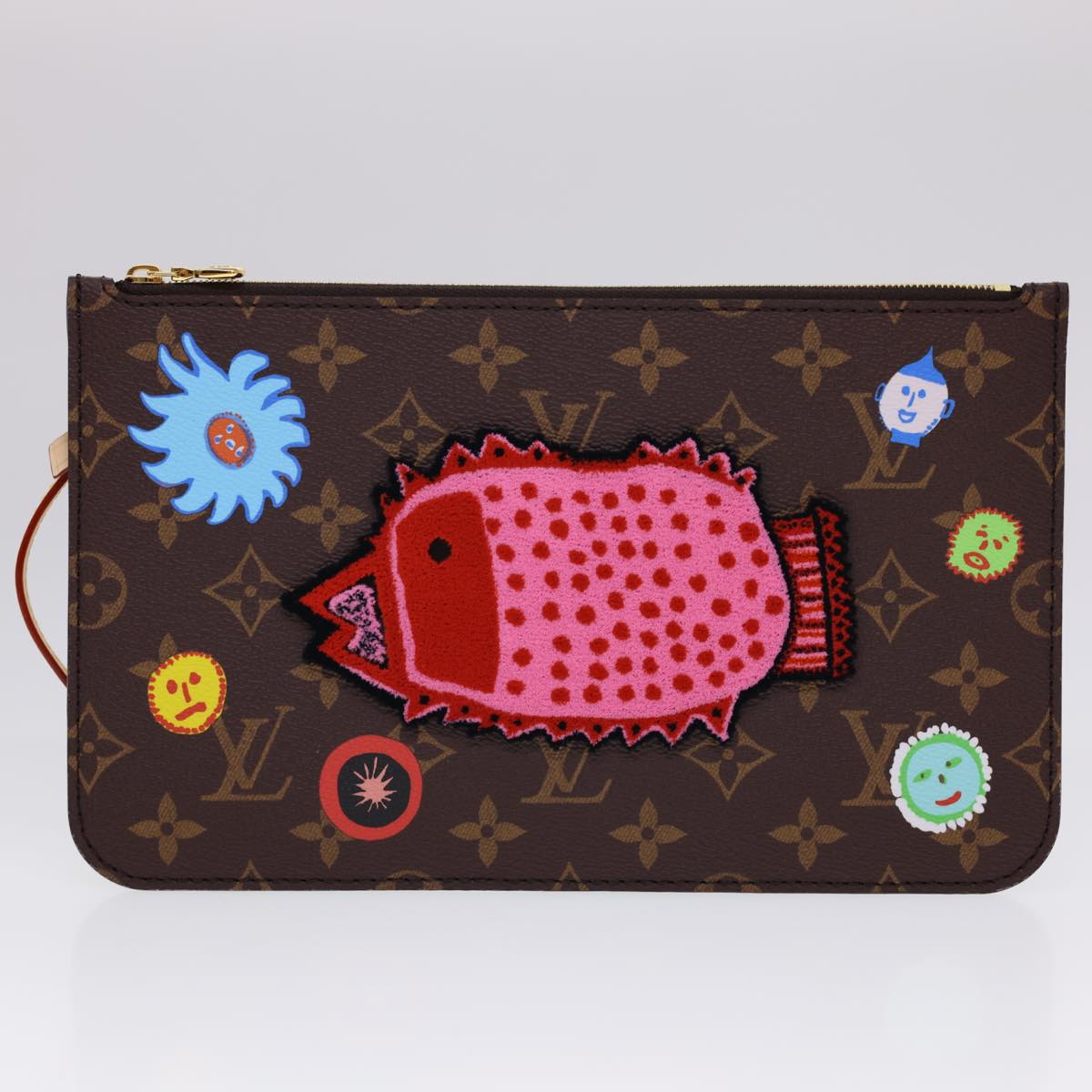 Louis Vuitton Neverfull Gm Brown Canvas Tote Bag
