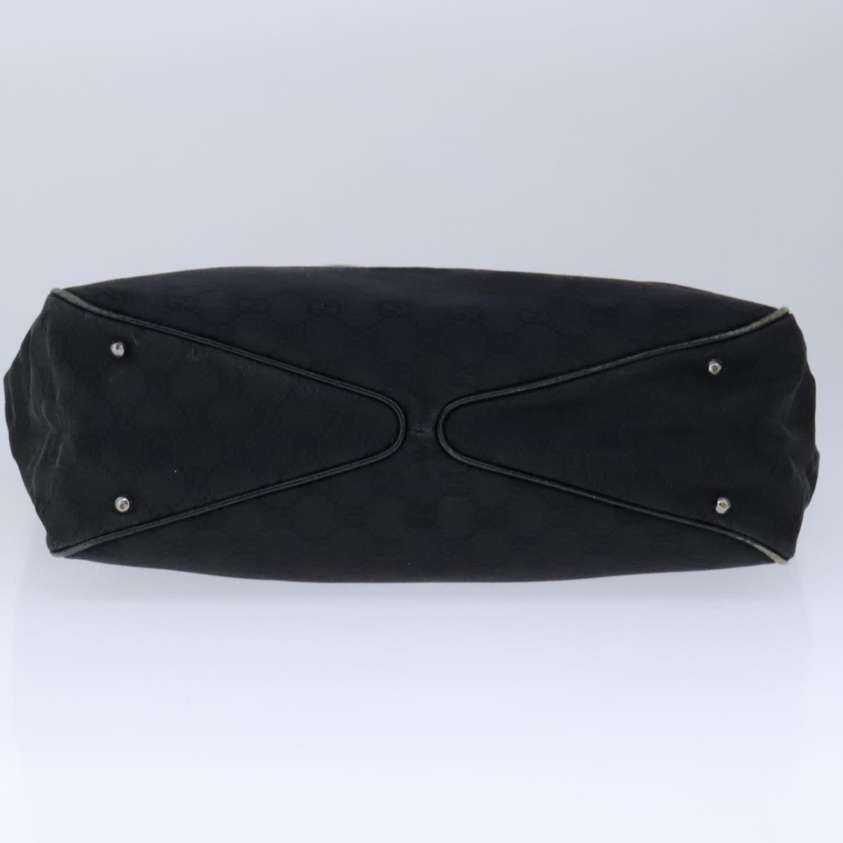 Gucci Gg Canvas Black Canvas Tote Bag