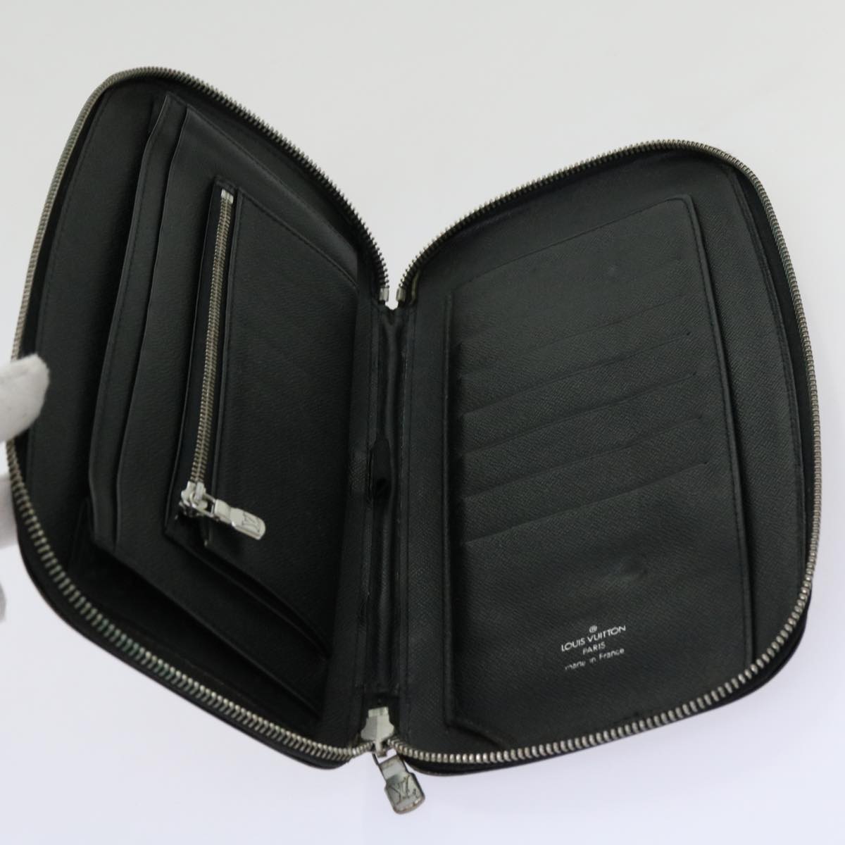 Louis Vuitton Atholl Black Leather Wallet