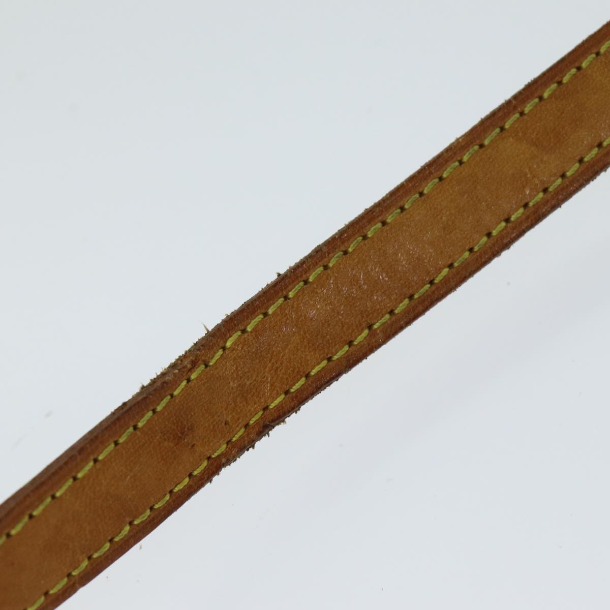 Louis Vuitton Shoulder Strap Beige Leather Bag Jewelry