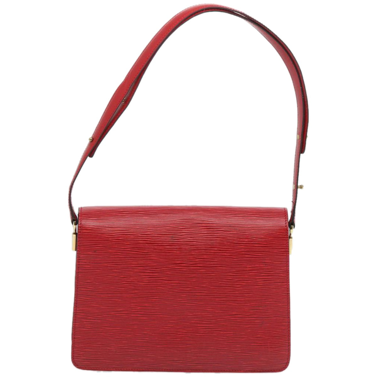 Louis Vuitton Friedland Red Leather Shoulder Bag