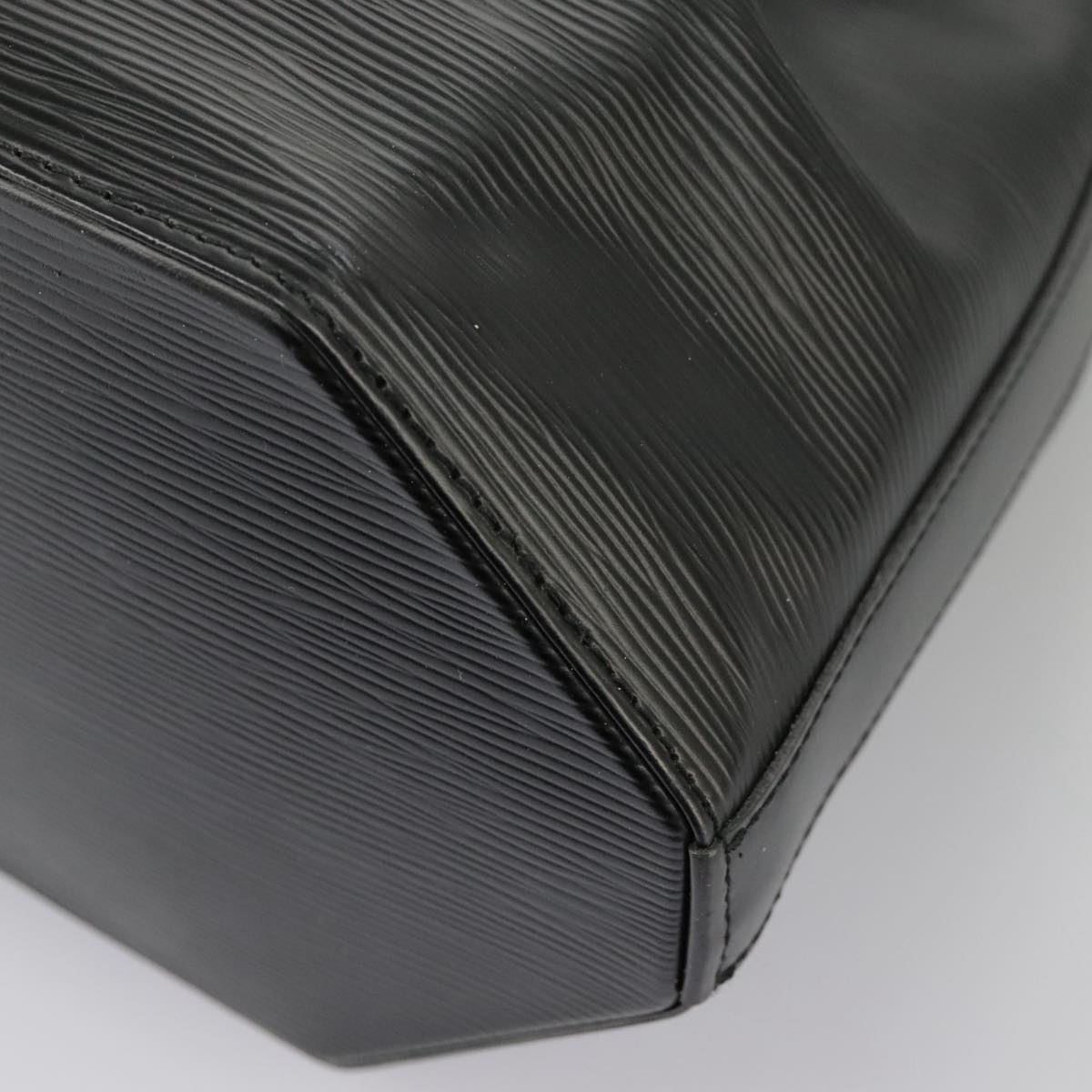 Louis Vuitton Sac D'épaule Black Leather Shoulder Bag