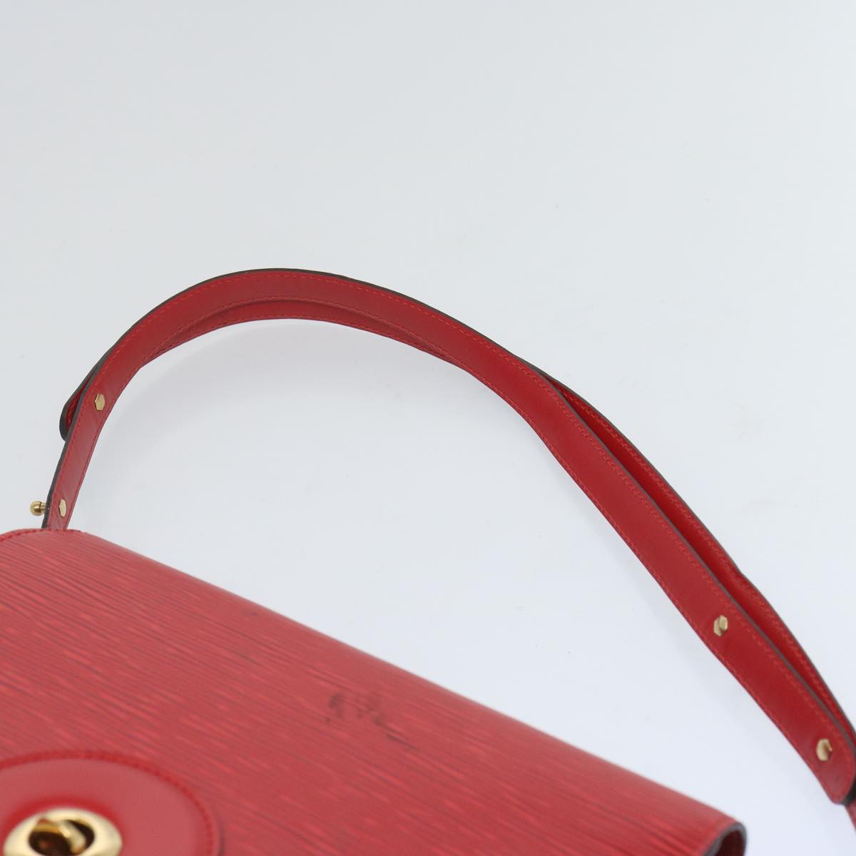 Louis Vuitton Friedland Red Leather Shoulder Bag